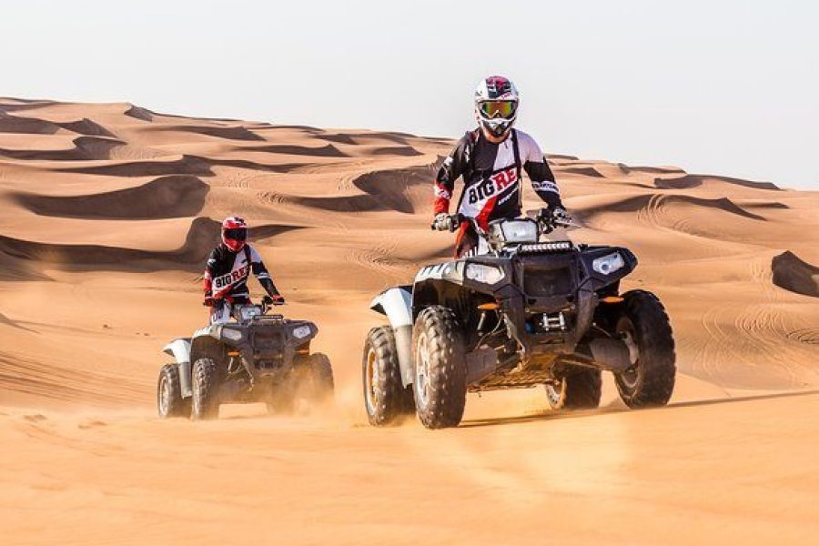 Quad Bike Tour – Polaris 200 cc bike (15 Minutes) – Abu Dhabi