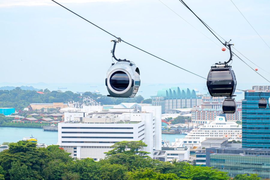 Sentosa Cable Car Ride – Ticket Only