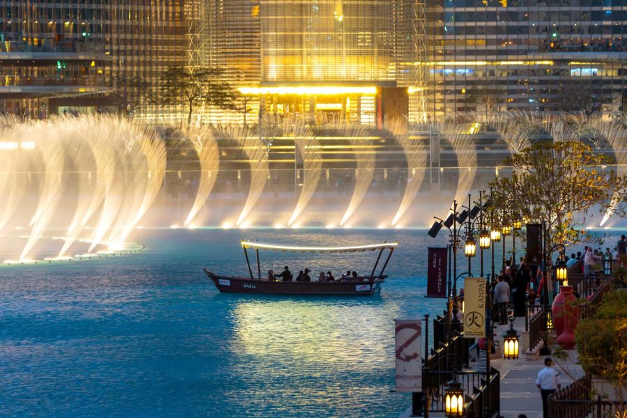 Dubai Fountain Show and Lake Ride (Sharing Transfers)