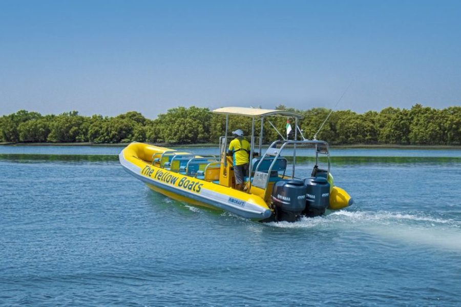 Yellow Boat 45 Min – Al Marjan Island Tour (Ras Al Khaimah)